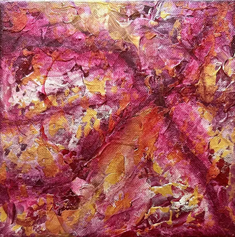 Akrylmålning 2023.03 av Marielle Rodin