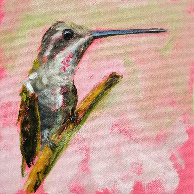 Oljemålning Playful av Iryna Khort