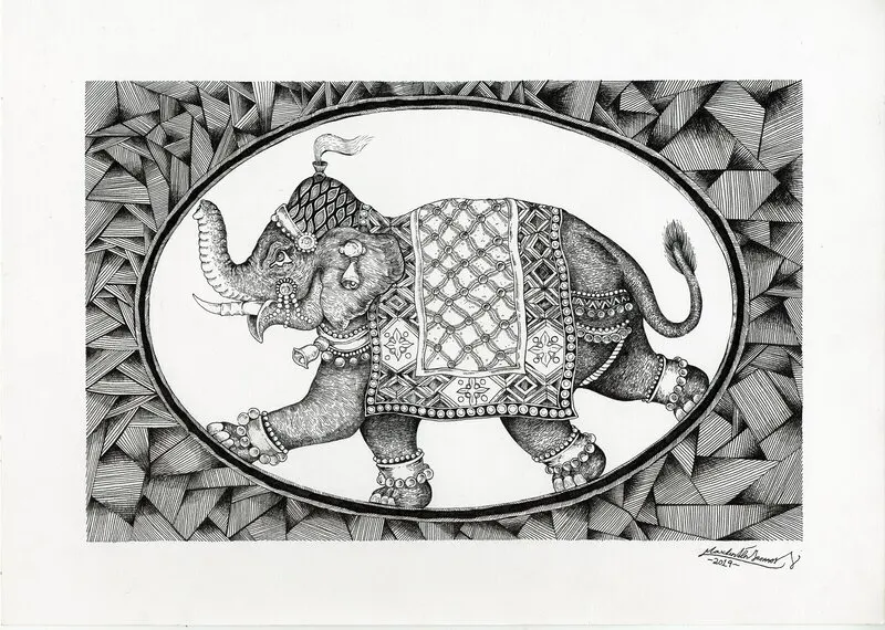 Jul Elefant av Max Aaron