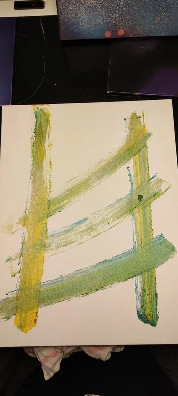 Akrylmålning His av Universum