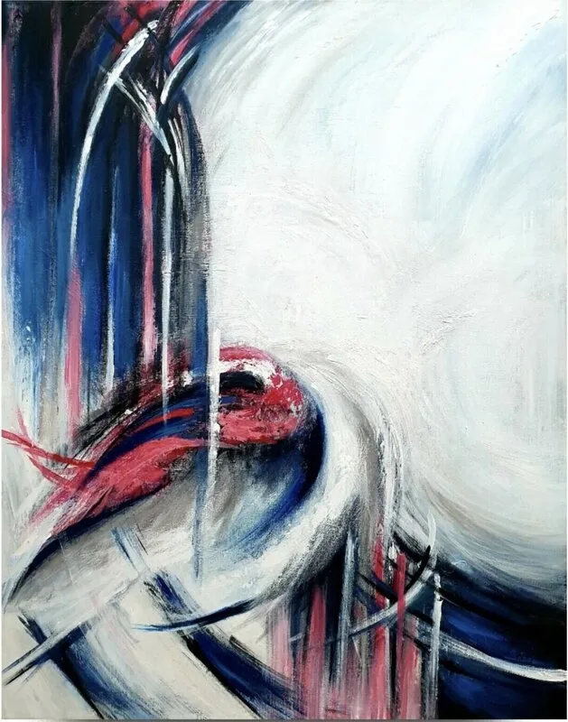 Akrylmålning av Mariam Nagdy