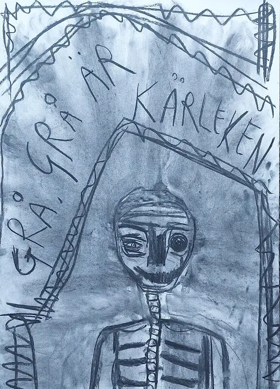 Grå, grå är kärleken av Mikael Jonsson