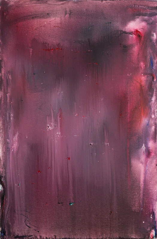 Akrylmålning Every thing I thought as negative diffused inside av Marios Thrasyvoulou