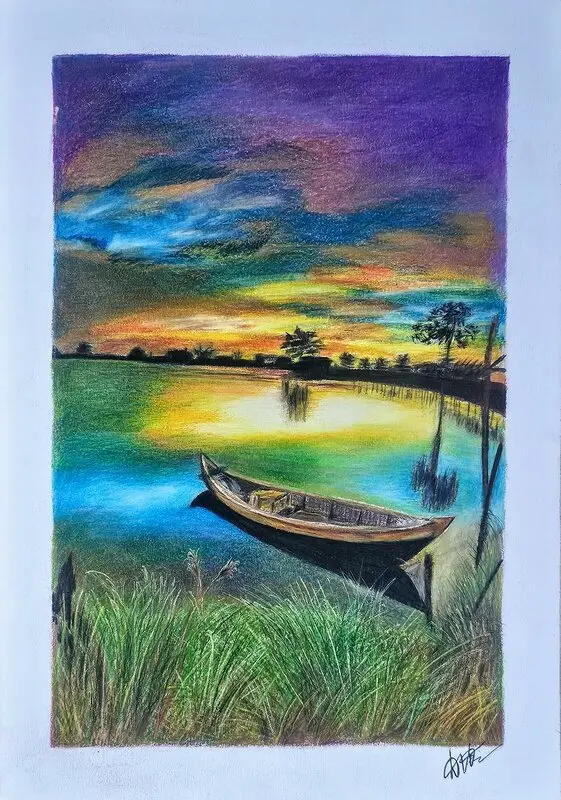 Sunset Serenity av Dina Vaga