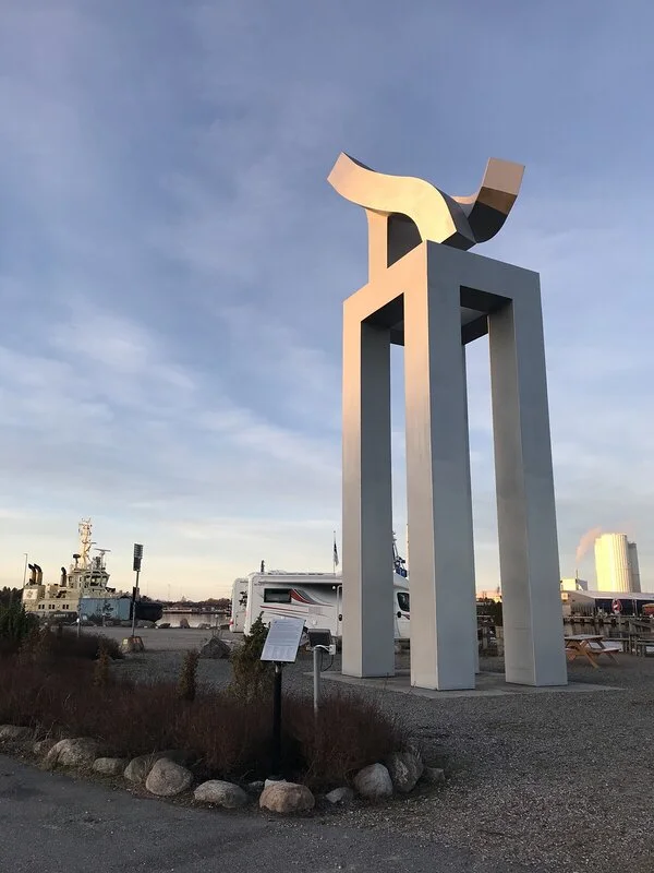 Skulptur Stålthet av Jessica Fleetwood