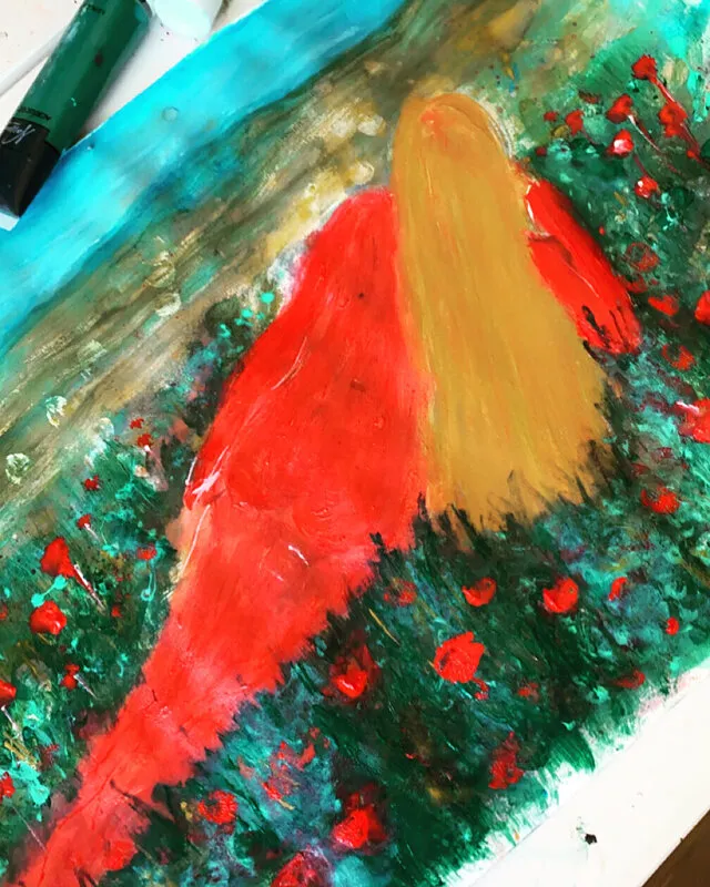 Den blomster tid nu kommer av Isabell Bergstedt