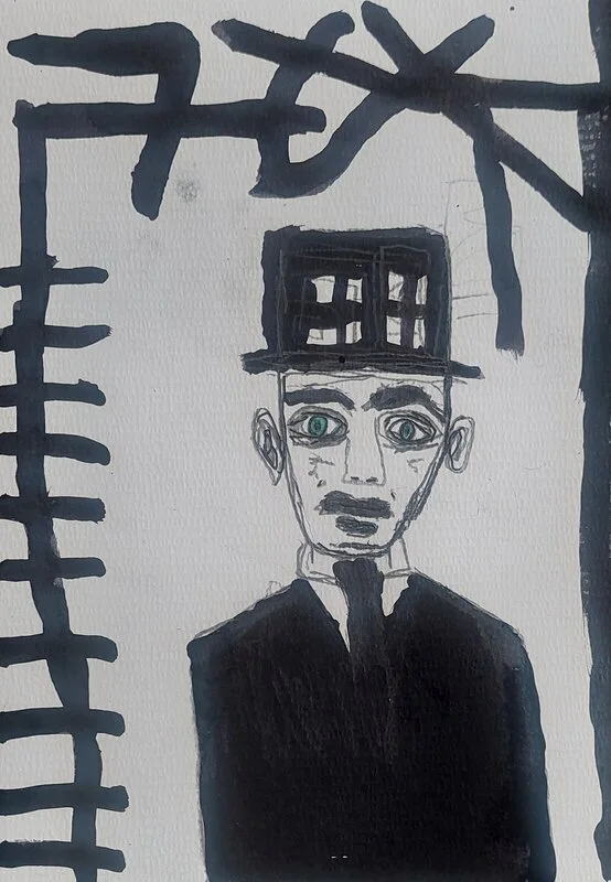 Svartmustaschmannen av Mikael Jonsson