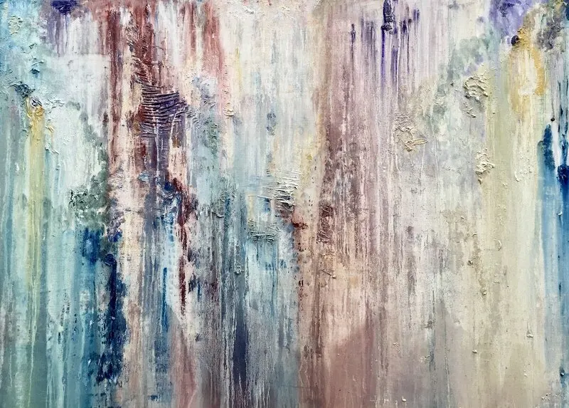 Oljemålning Calm Surf av Cornelia Gullberg