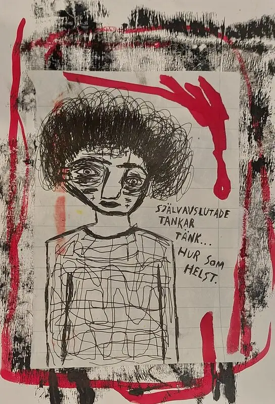 Självavslutade tankar tänk... hur som helst av Mikael Jonsson