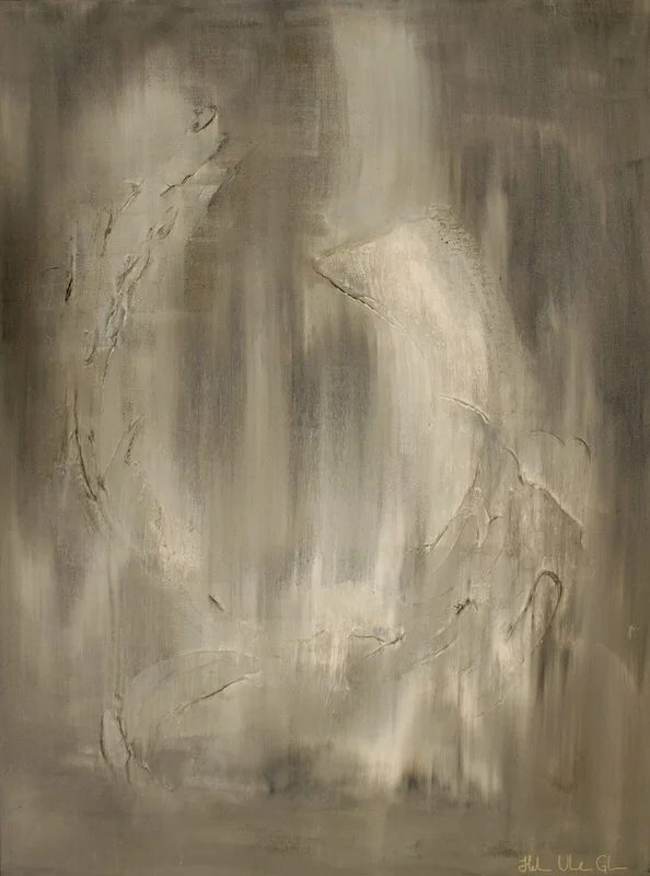 Akrylmålning Under ytan av Helena Glans