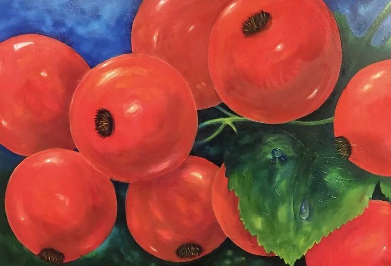 Röda vinbär av Elsa-Maria Nillroth