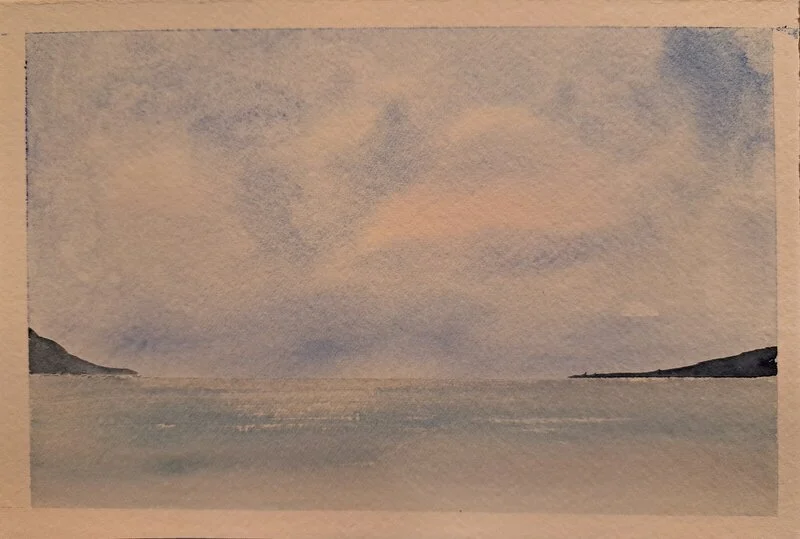 Akvarell No XXXII av Krister Björklund