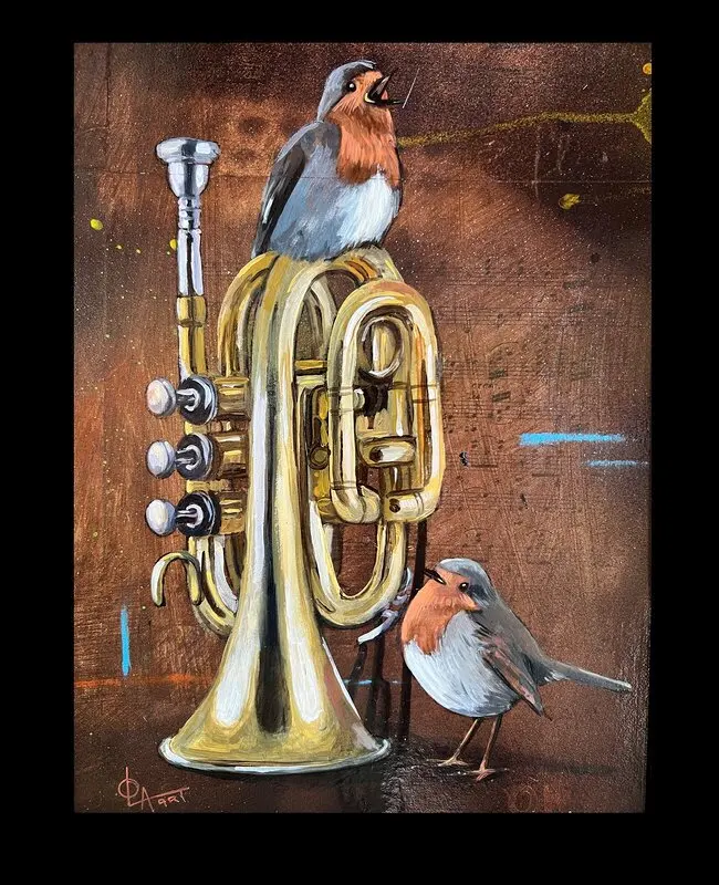 Uccelli trombettieri av Ola Art