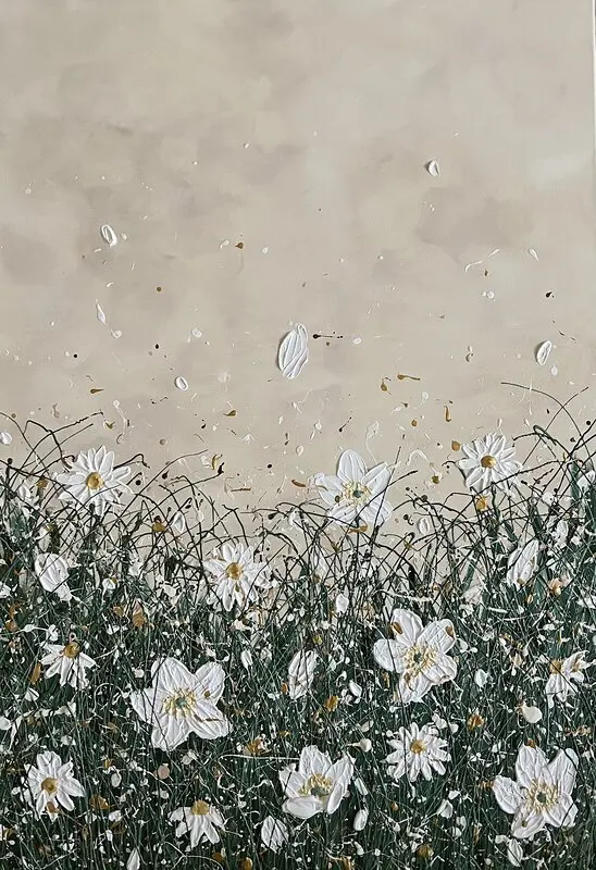 Akrylmålning Where you lead I will follow av Veronica Fuchs