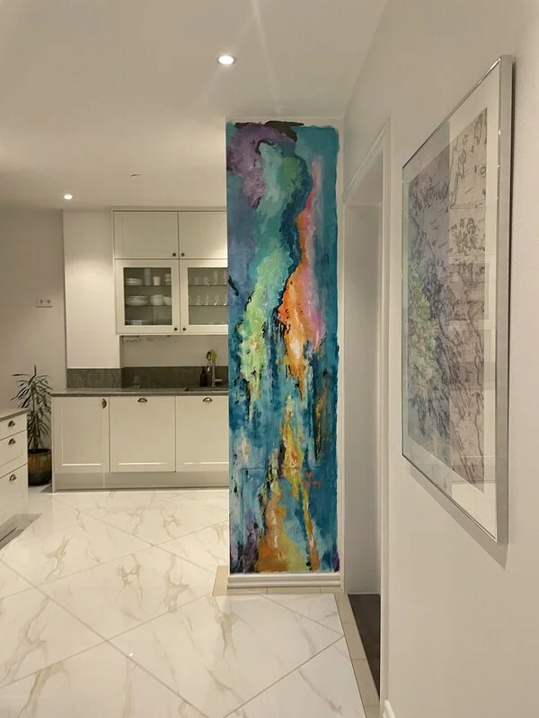 Väggmålning av Anna Larsson AL’s Art