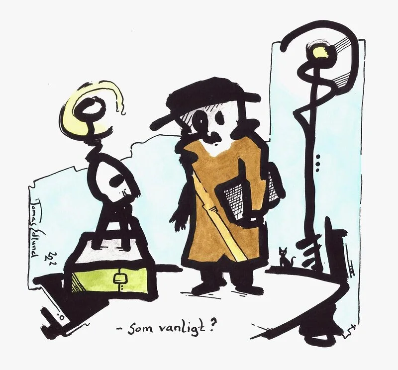 Som vanligt av Tomas Edlund