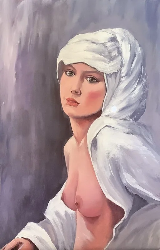 Oljemålning av Marina Jansson