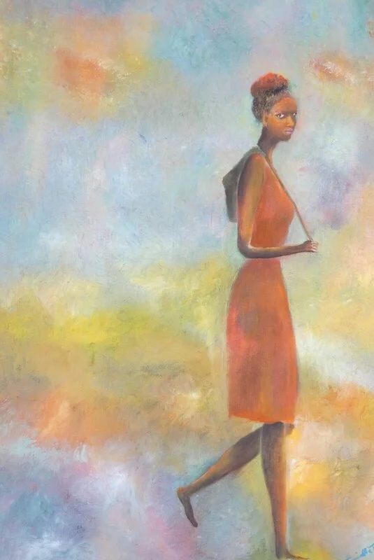 Oljemålning av Camilla Thyberg