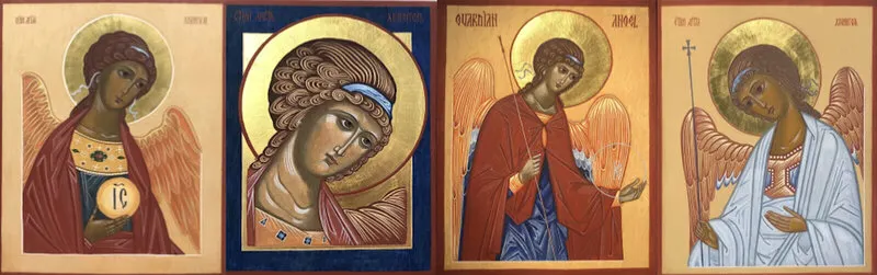 Guardian Angels - 4 icons av Elena Kazanova