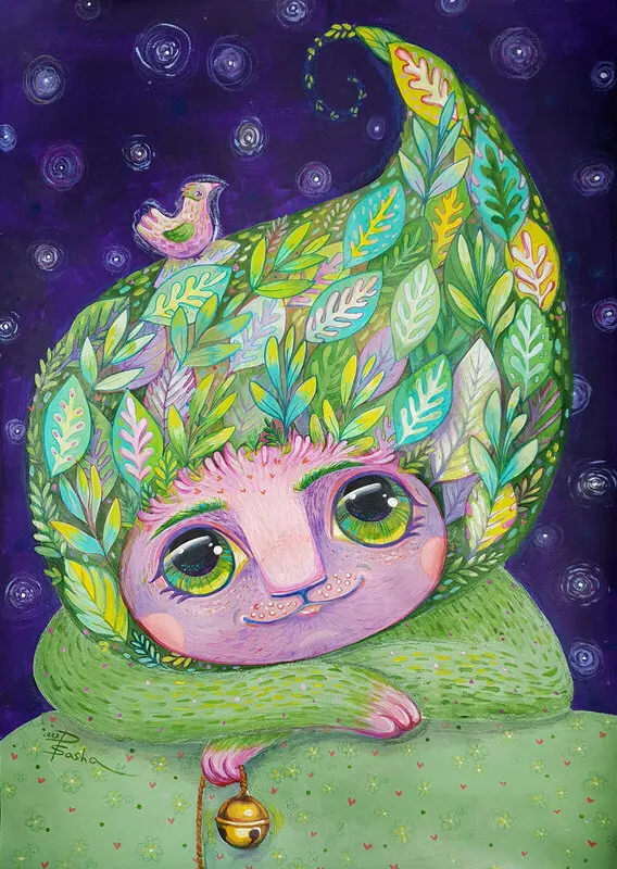 Spirit of spring sprouts av Aleksandra Paranchenko