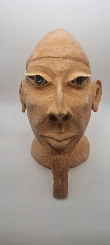 Skulptur av Carita Pryts Gunnarsson