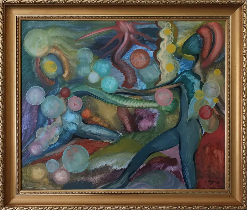 Intimate Conversation #3 av Charles Benjamin May