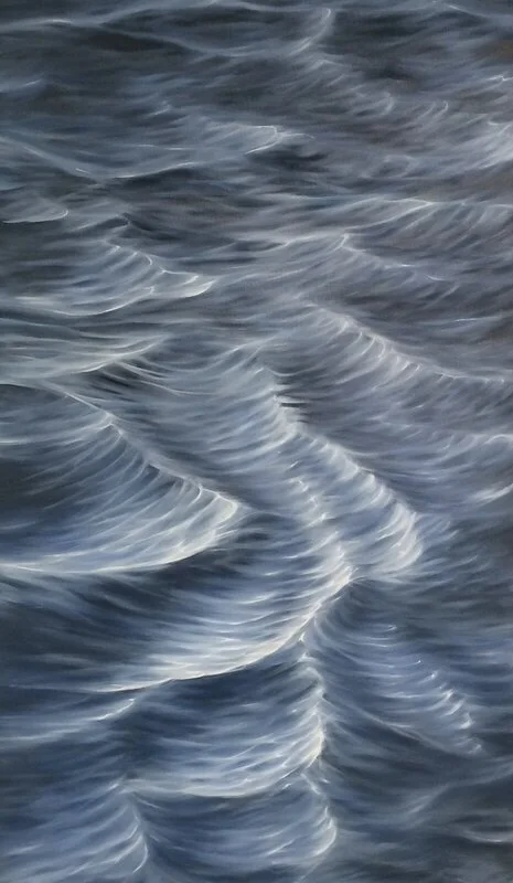 Oljemålning Hav av Ida Bentinger