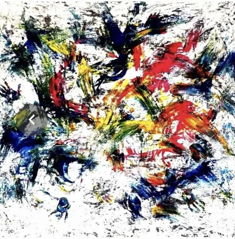 Akrylmålning PARROTS av CATO Crogh