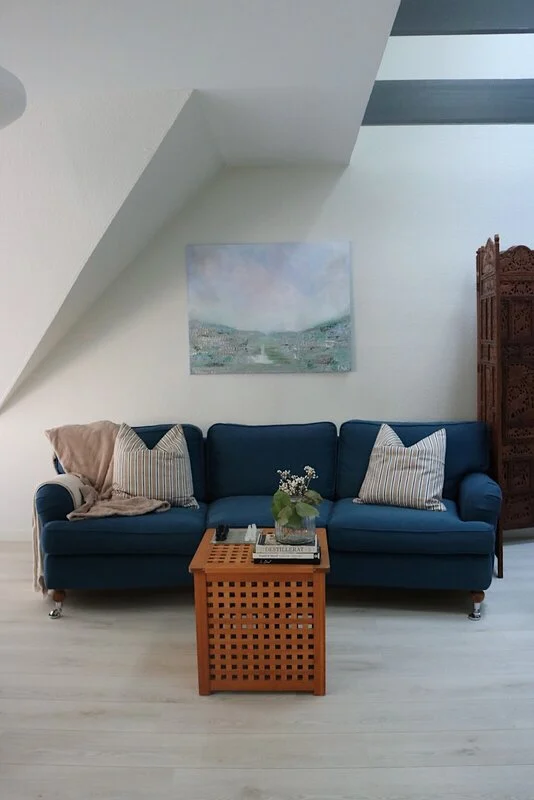 Akrylmålning Leap of faith av Ellen Macleod