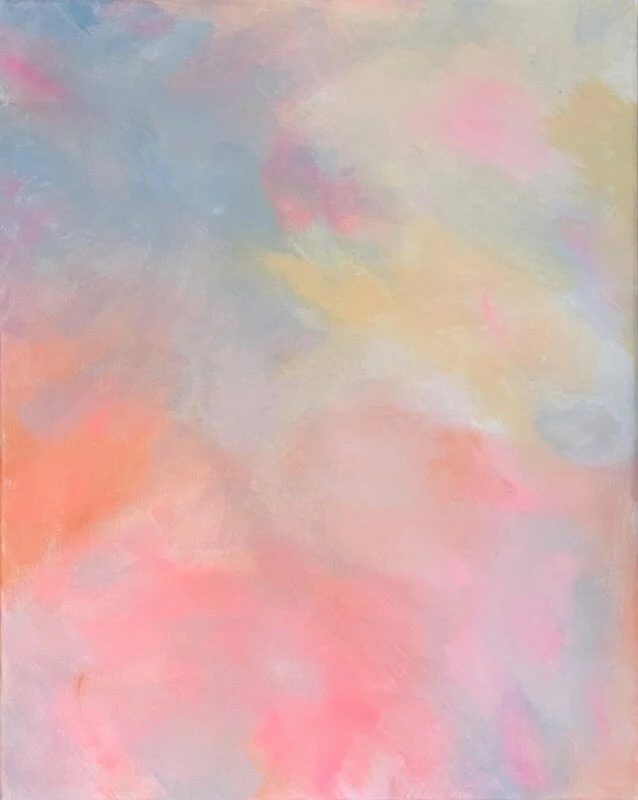 Akrylmålning Skimmer| Vibrant Dust av Totte Carolusson