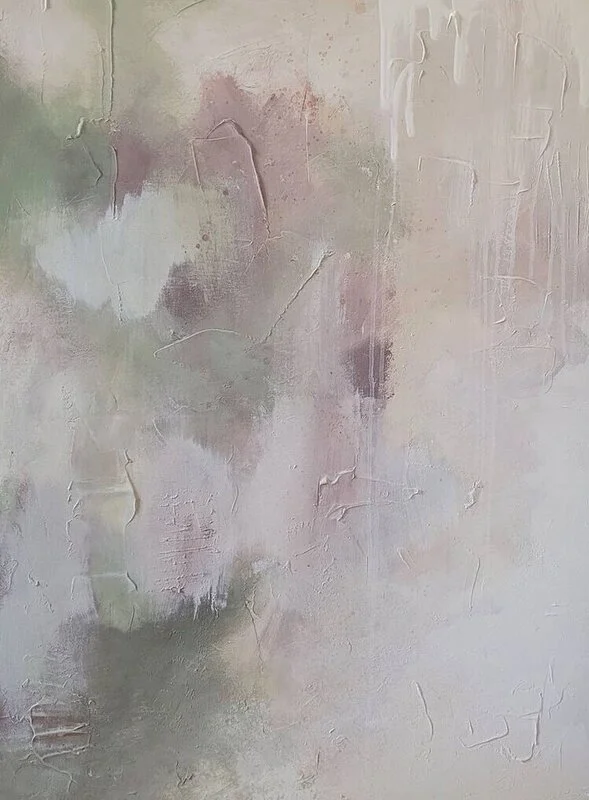 Akrylmålning Vårregn av Jennifer Tyft