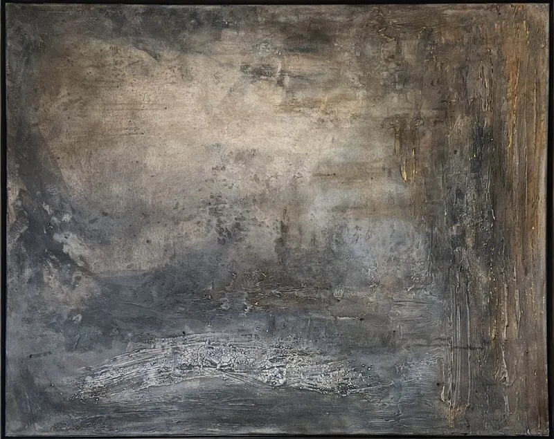 Akrylmålning Dimensions 01 av Lii Sjölander