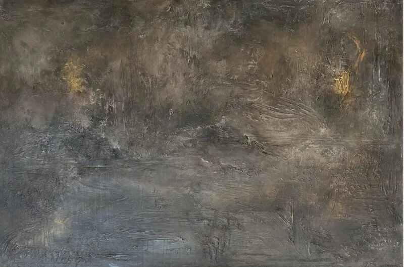 Akrylmålning Terra Incognita av Lii Sjölander