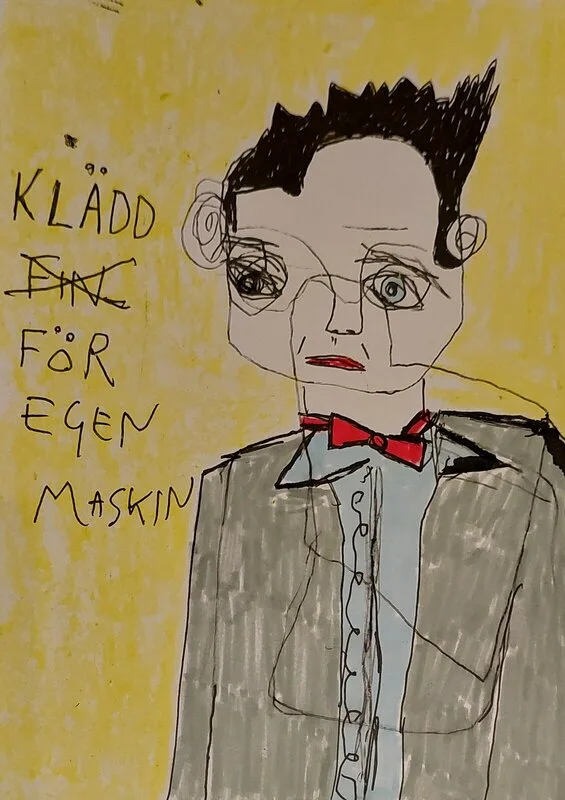 Klädd ----- för egen maskin av Mikael Jonsson