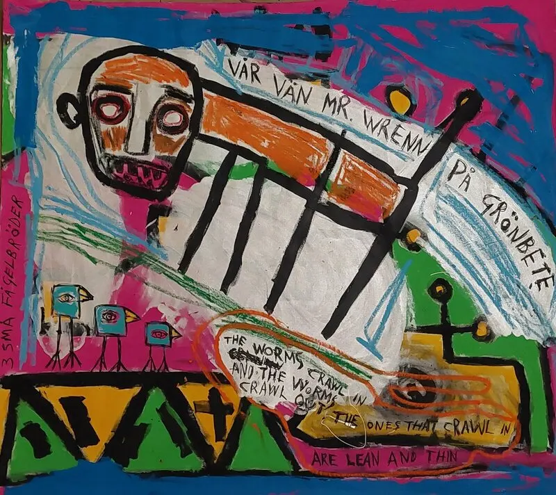 Vår vän Mr. Wrenn på grönbete av Mikael Jonsson