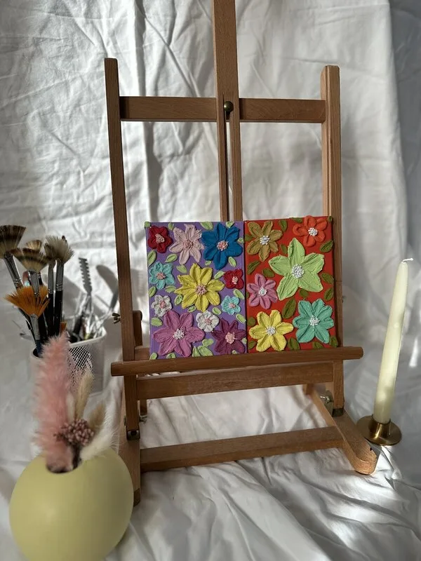 Akrylmålning Couleurs av Elaf Al-Tameemi