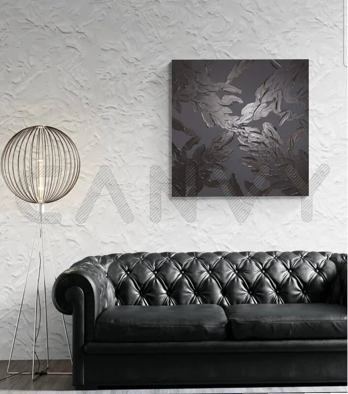 Akrylmålning Rörelsen i mörkret av Moutaz Mohamad ( Mezo )