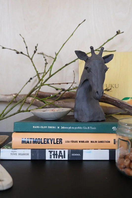 Skulptur Giraff 002 av Emma Brunnegård