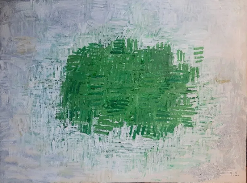 Akrylmålning av Noak Esbjörnsson