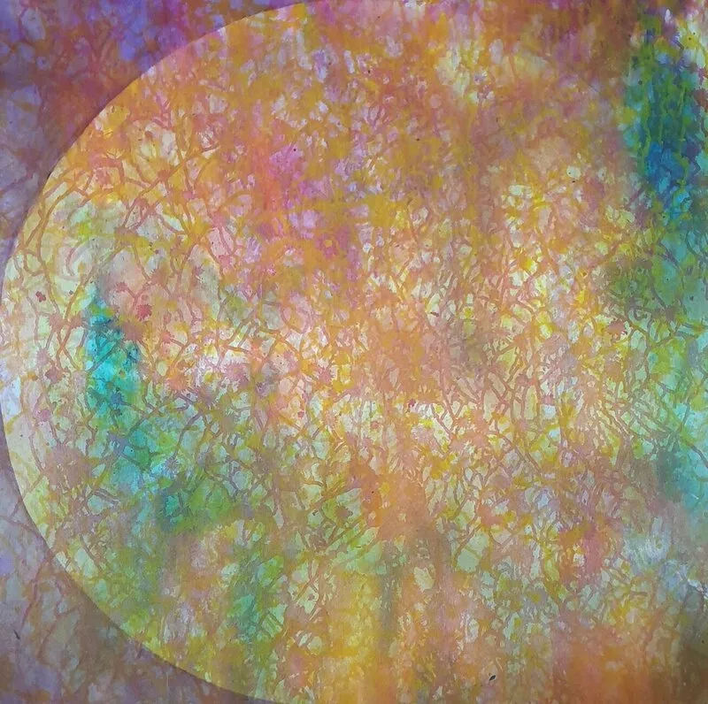 Akrylmålning Stor av Mikaela Svensson