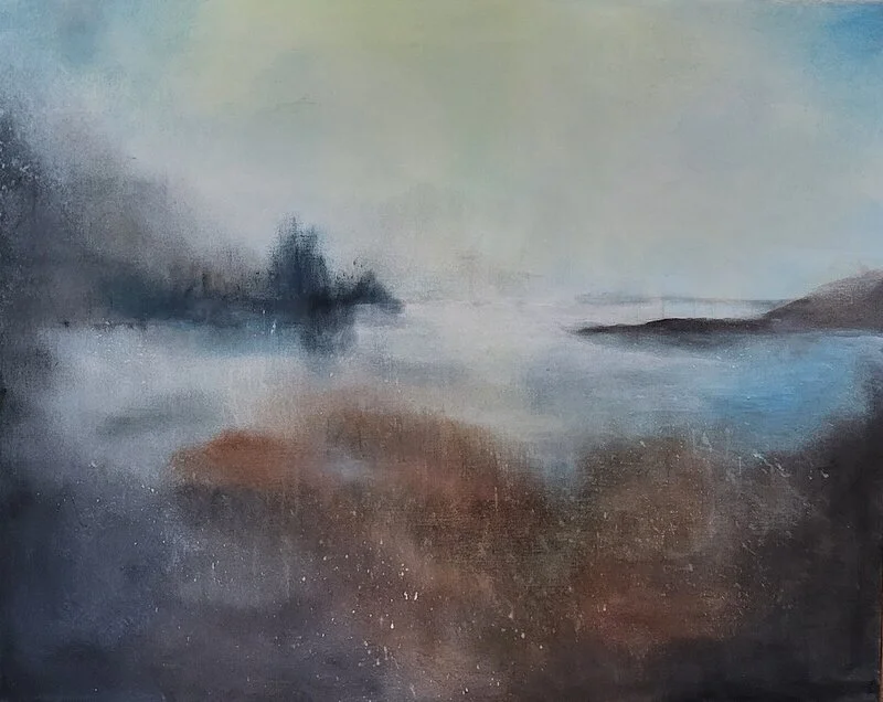 Abstrakt 100x80x3.5 av Caroline Cedergren