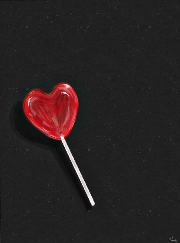 Kärlek på pinne av Tess Fohlin