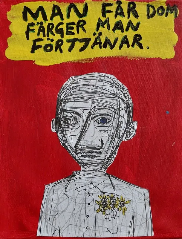 Man får dom färger man förtjänar av Mikael Jonsson