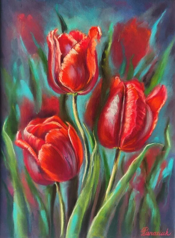 Tulpaner av Liudmyla Panasiuk
