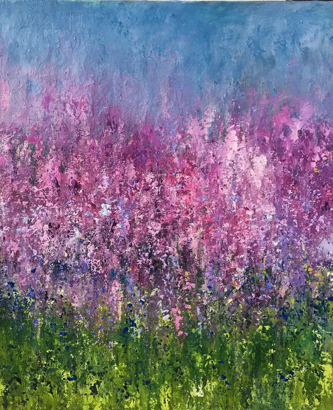 Akrylmålning av Kristina Andersson