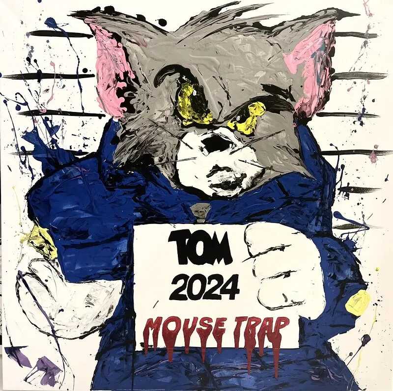 Akrylmålning Tom av Mattias Gunnarsson Design