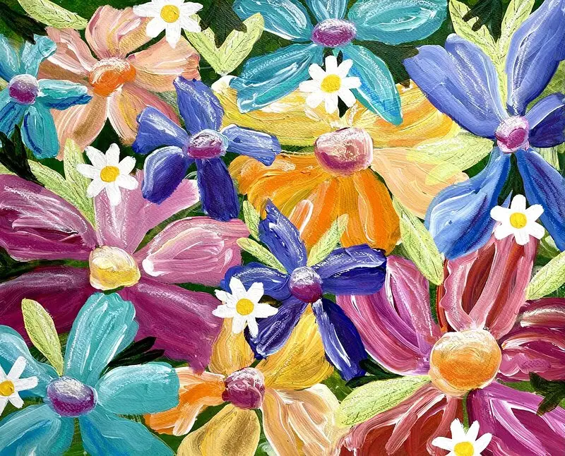 Field of Flowers I av Anki de Morais