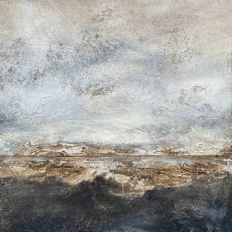 Akrylmålning Okänt titel av Kristin O Steen