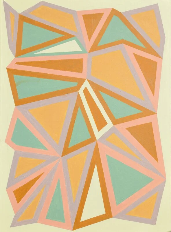 Akrylmålning Triangels av Tommy Vähä-Rainio