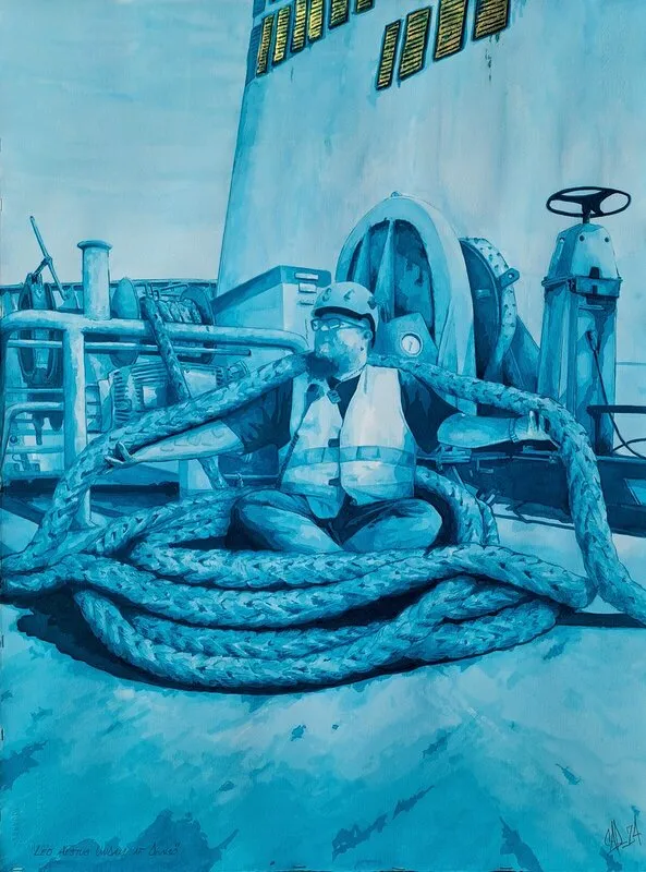 Leo Aestus Undam af Donsö av Casper Johansson